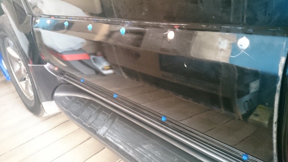 Устанавливаем новые. Очерёдность-сверху:слева направо (серая, оранжевая, три синих оранжевая, серая) снизу:слева направо (оранжевая и остальные синие)