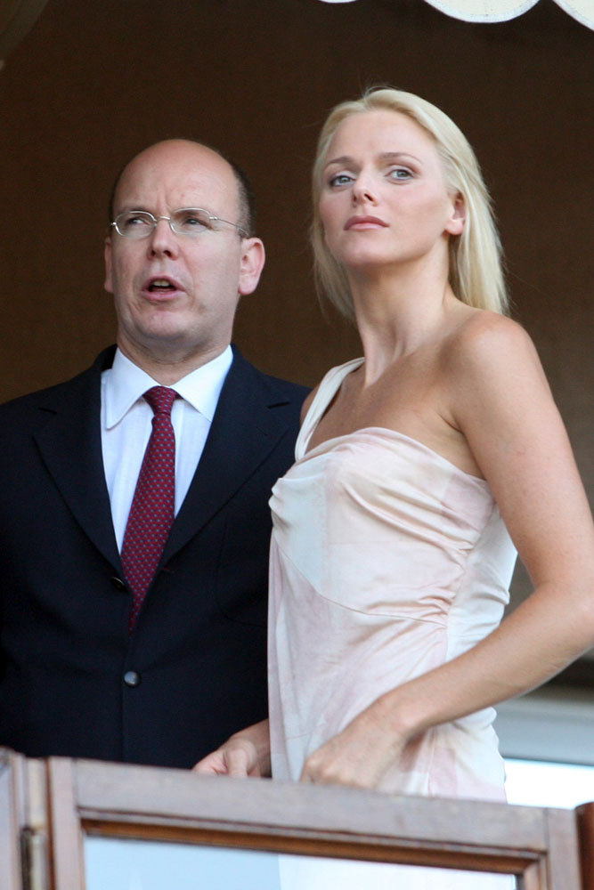 Принц Альберт и Шарлен Уиттсток в начале отношений