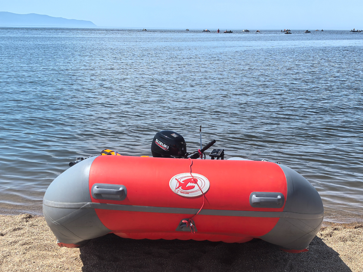 Ротан 410, с двигателем Suzuki 9,9