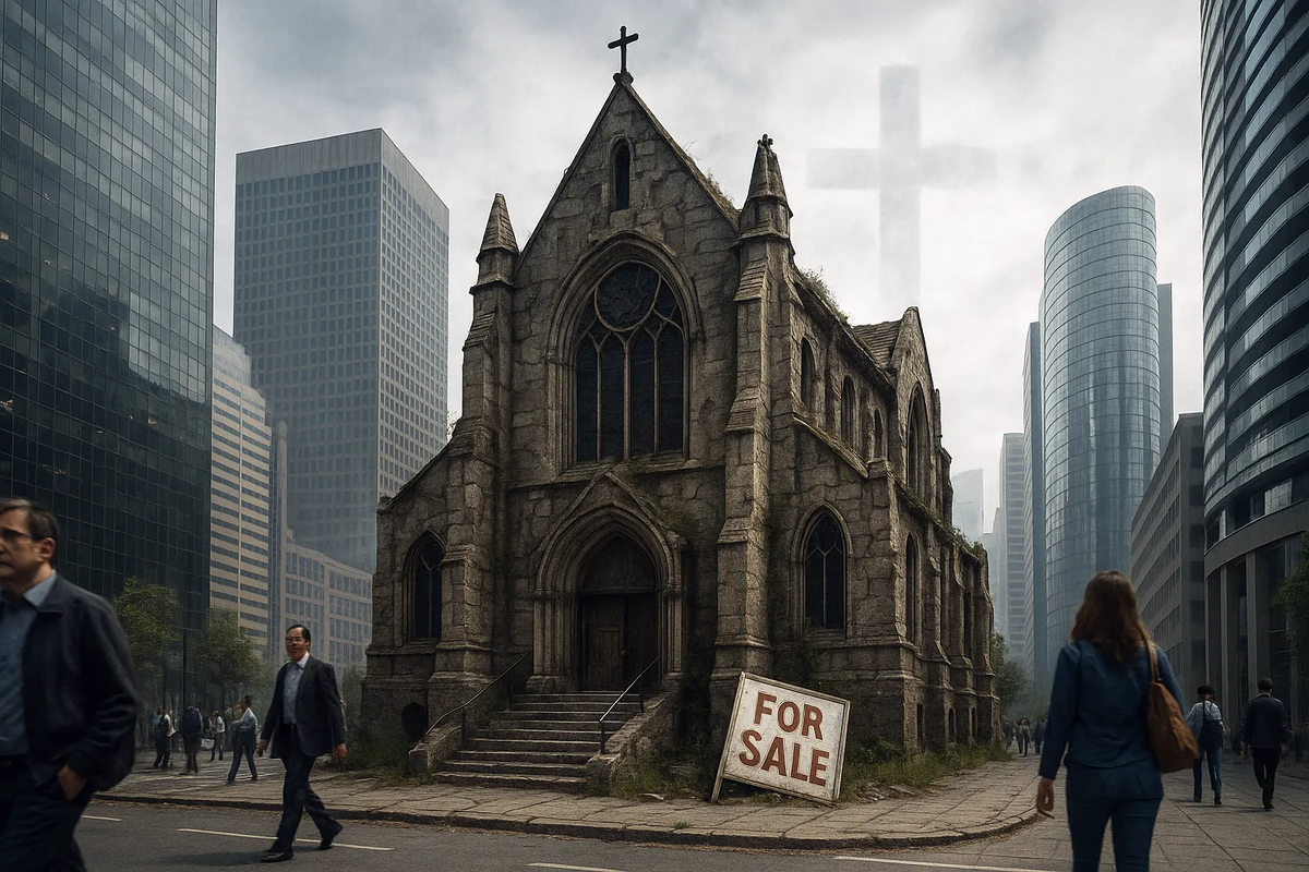 Упадок христианства — не драматичный. Он тихий, медленный и происходит прямо у нас на глазах.