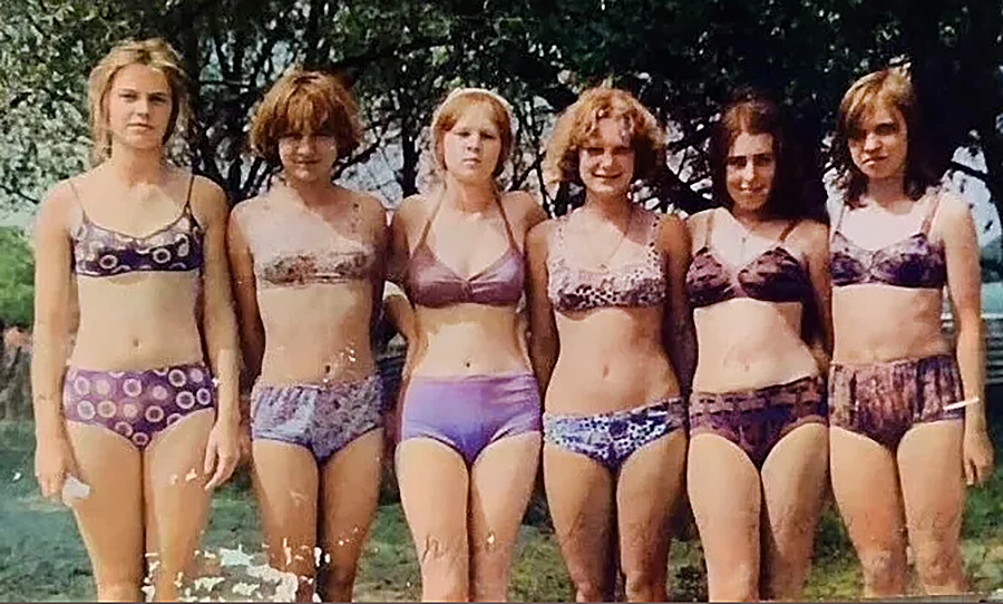 девушки 70-х 