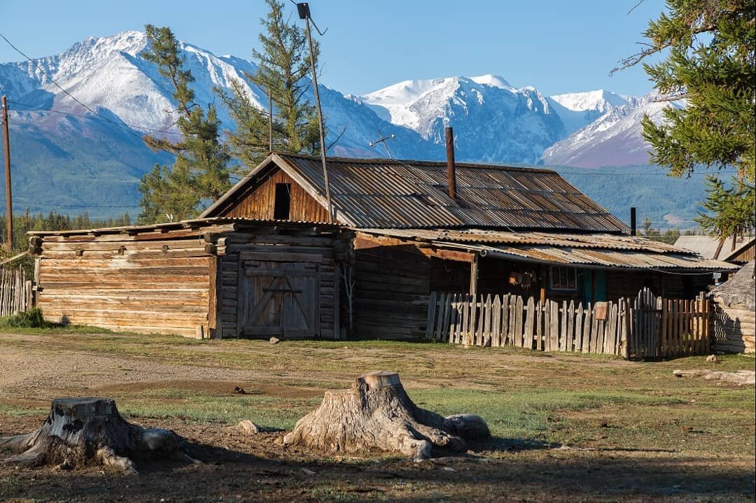 Село Кызыл-Таш, республика Алтай