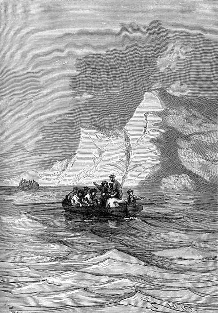 Иллюстрация к роману "Дети капитана Гранта"