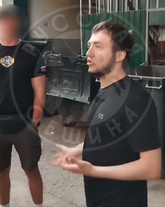 ФОТО: кадр видео телеграм-канала "Русская община".