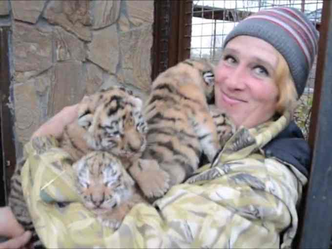 Леокадия Перевалова была растерзана львом в 2024 году 