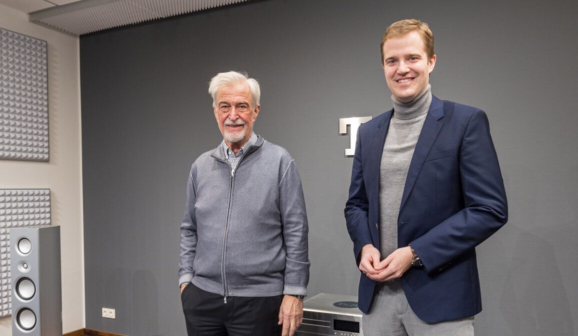 Зигфрид Амфт и его сын Конрадин