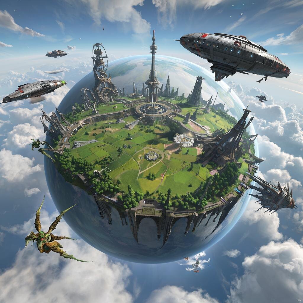 Планета Флуктуа. 