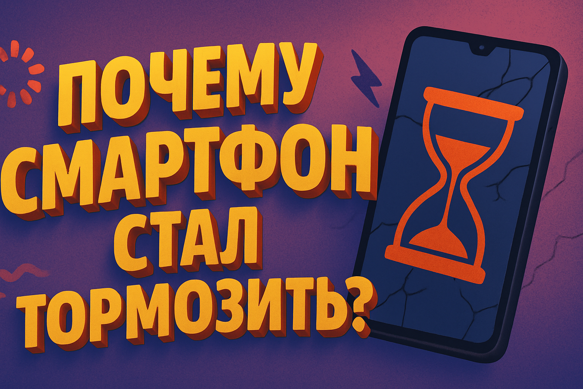 Из-за чего смартфон тормозит?