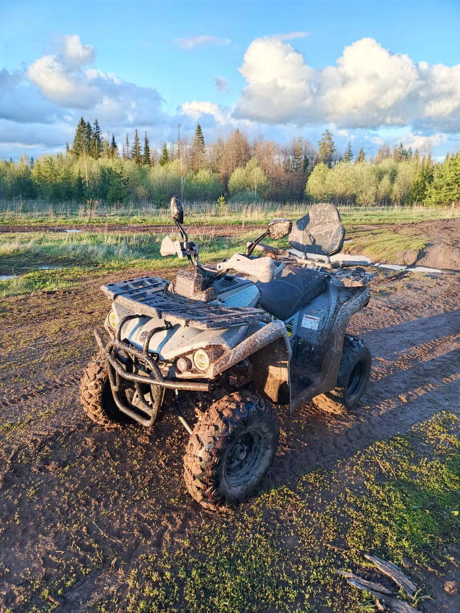 Картинка как раз для квадроцикла, это его стихия