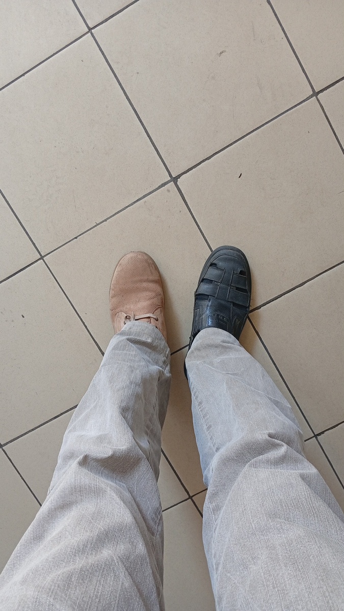 Автор в роли Пьера Ришара.