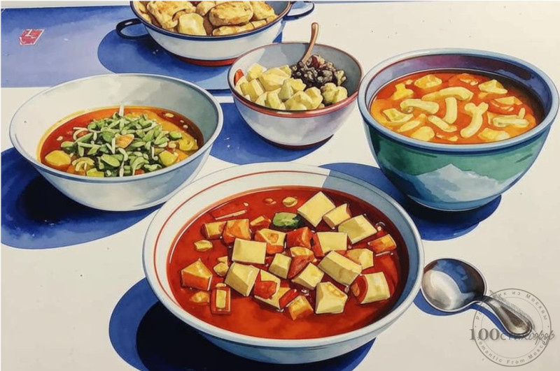 Рагу и лапша