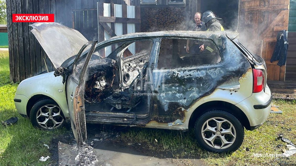 Фото здесь и далее: телеграм-канал «Псковская сводка. ПАИ»