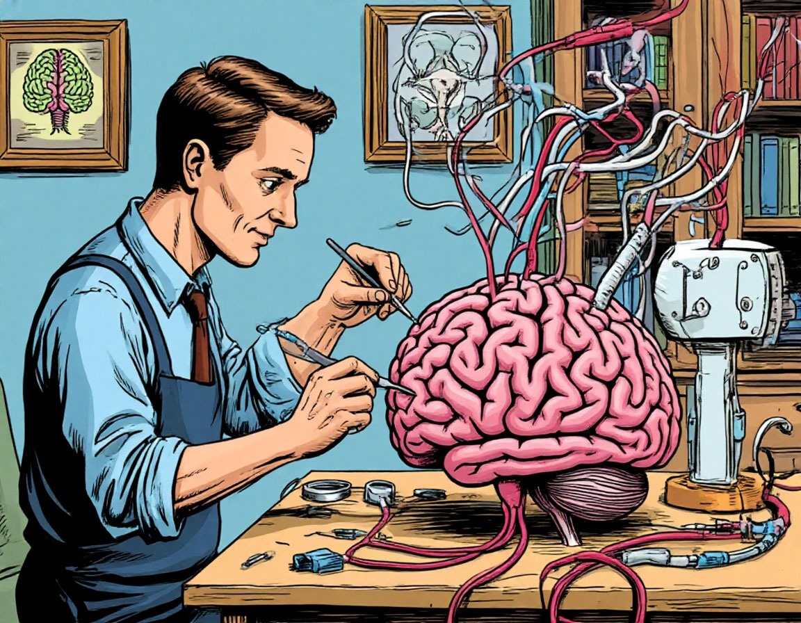 «Когда ты думаешь, что всё кончено… а на самом деле твой мозг просто нуждается в обновлении программного обеспечения. И да, иногда он сам себе программист.»