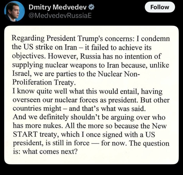    Трамп и Медведев обменялись «любезностями» в соцсетях