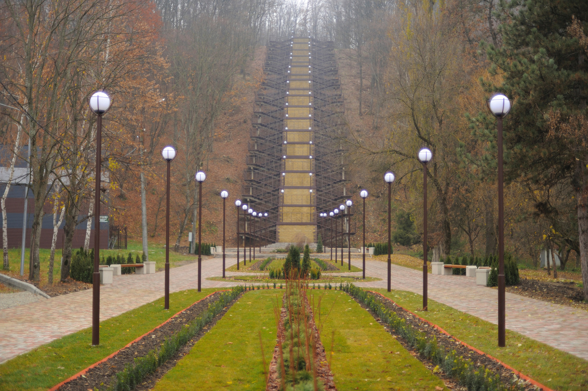 Смотровая площадка «Лестница Мэздах» в Майкопе