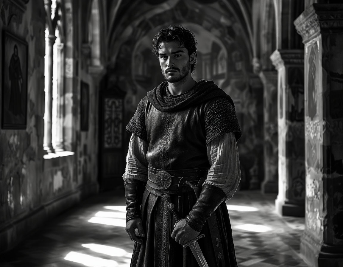 Осман в одиночестве ждет нападения в тишине старой христианской часовни, зная, что он — приманка.