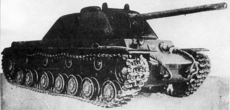 Макет корпуса КВ-3. Фотография в свободном доступе.