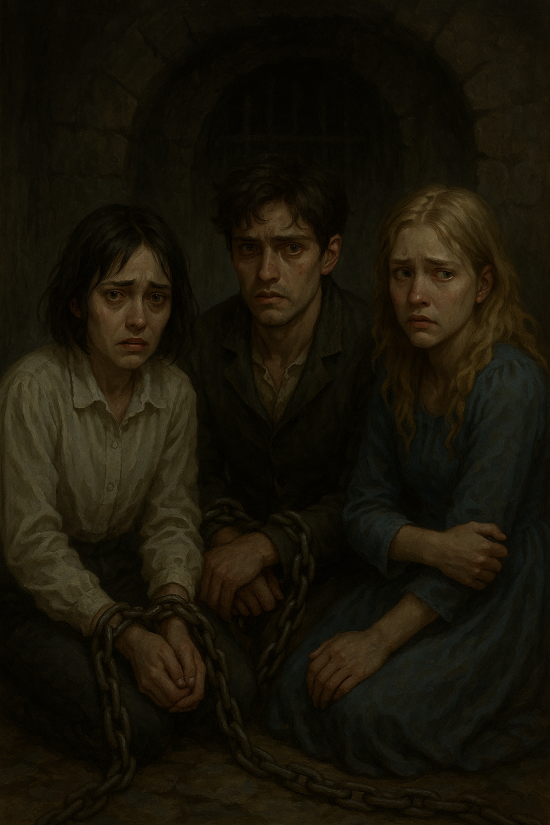 Испуганная троица