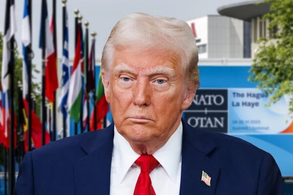 Дональд Трамп может досрочно покинуть саммит НАТО. Обложка © Коллаж © Life.ru, фото © Shutterstock / FOTODOM / Joshua Sukoff, © ТАСС / EPA / REMKO DE WAAL