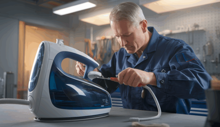    Утюг с парогенератором издает странные звуки — диагностика шумов Михаил Юрьевич