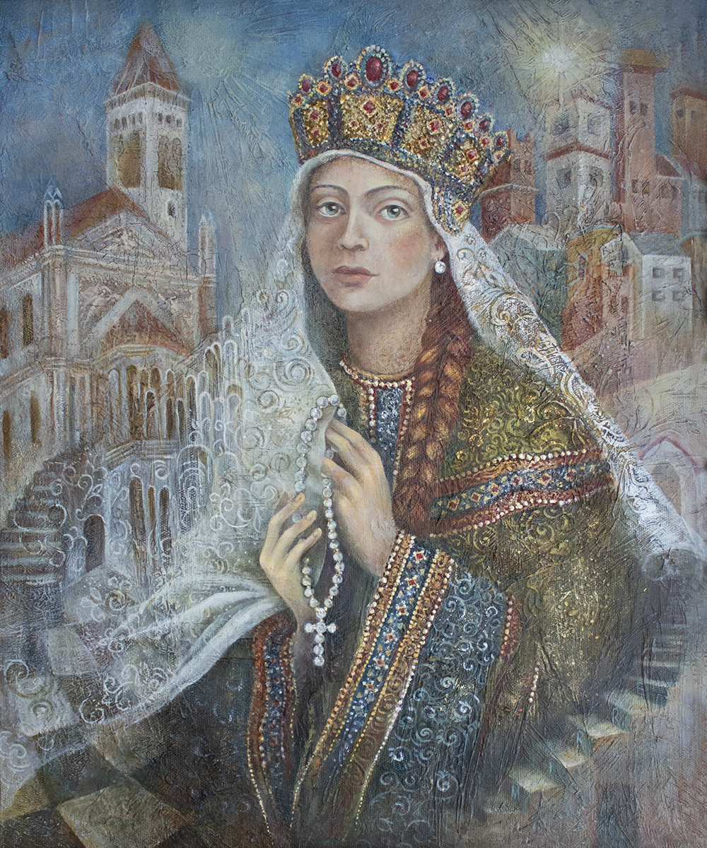 Картина «Княгиня», современная художница Анастасия Мирре