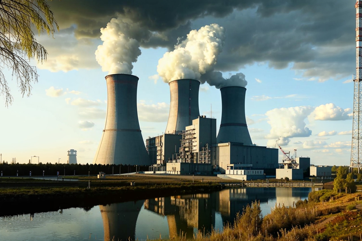 Приморская АЭС начнет строиться в декабре 2027 года.  Фото: Изображение сгенерировано нейросетью Kandinsky 3.1