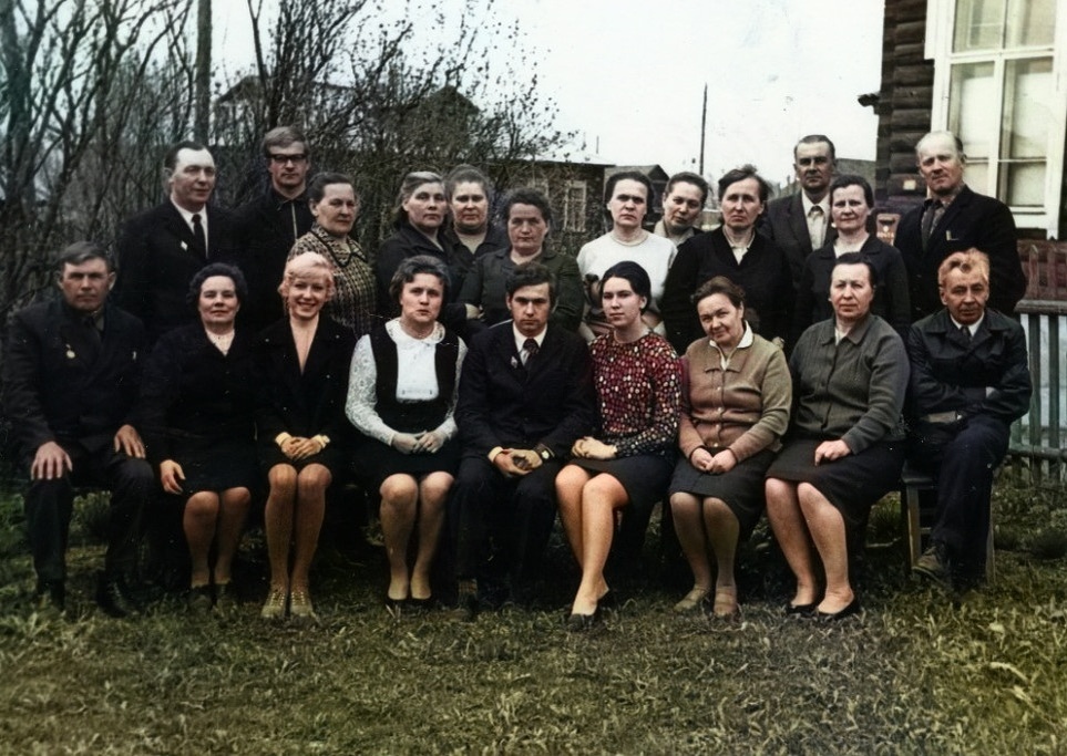 Торжественная линейка 1 сентября 1973 года