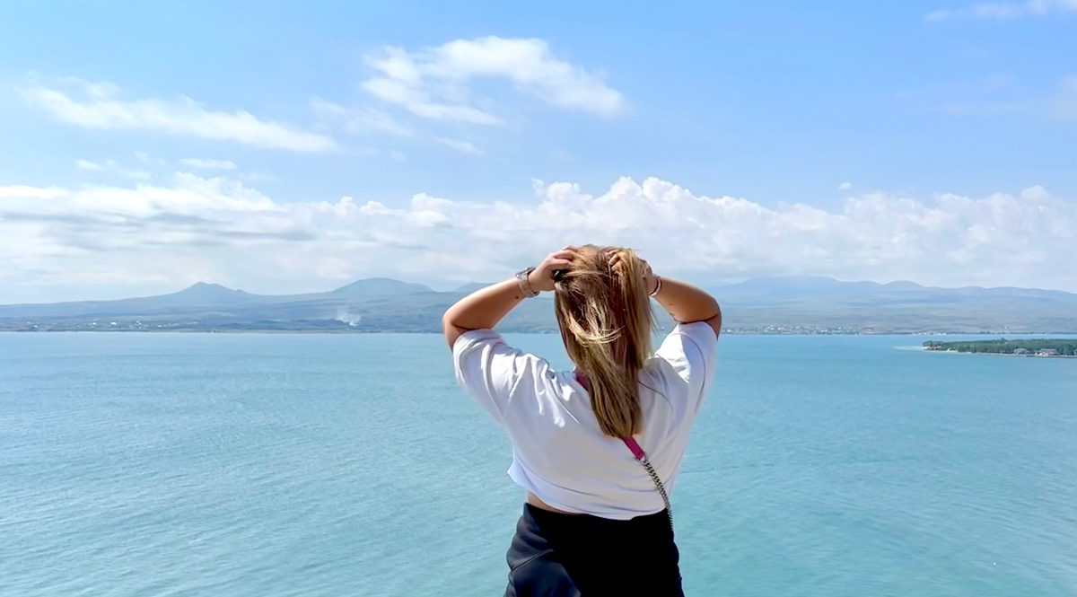 Озеро Севан. Фото из личного архива. 