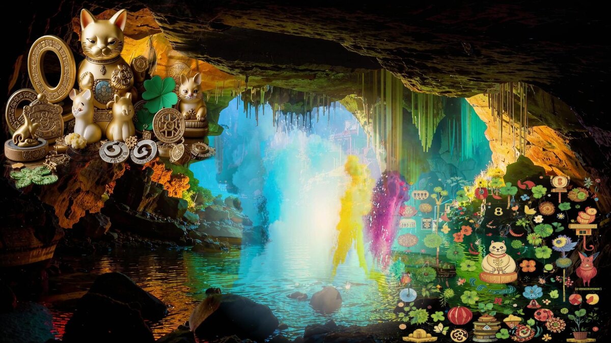 всем доброго купания в таком источнике! И мудрого использования везения:) 