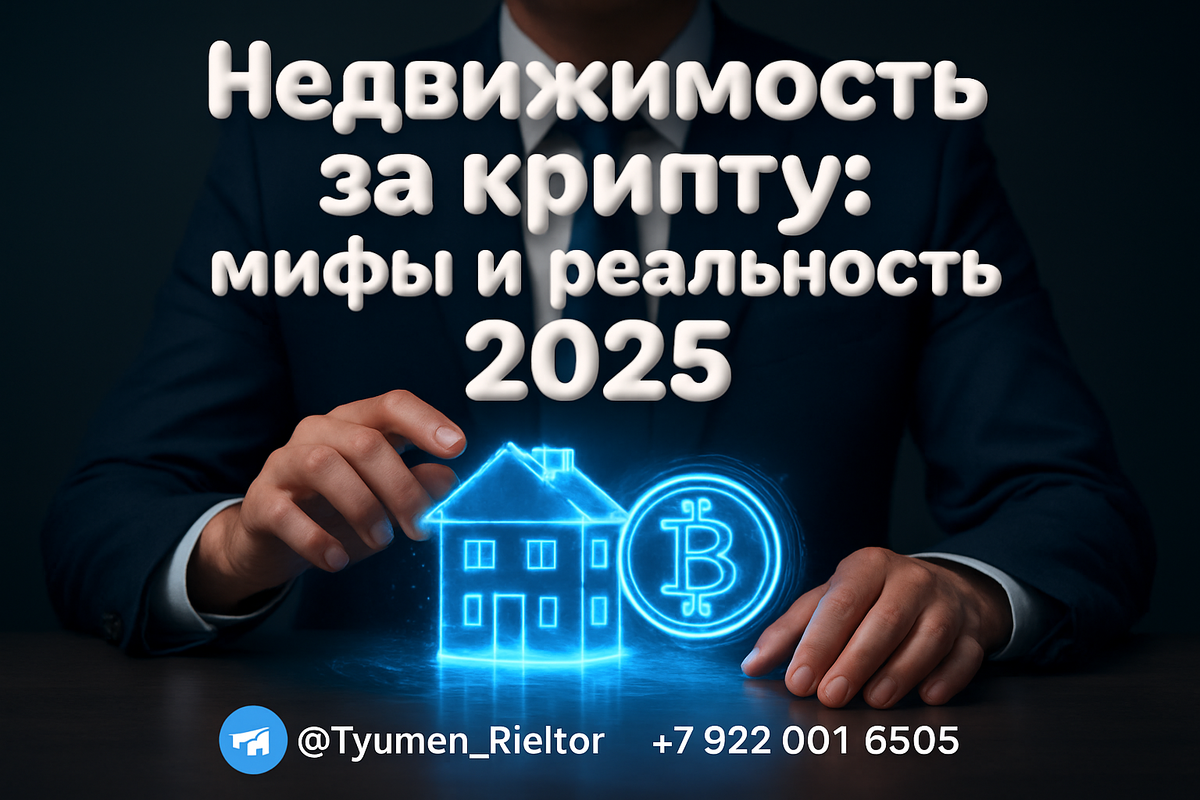    Недвижимость за крипту: мифы и реальность 2025 Святослав Шакин
