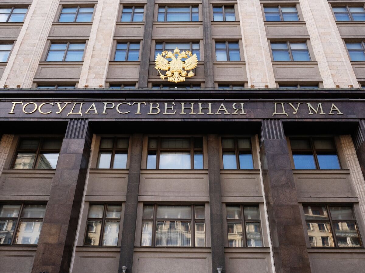    Здание Государственной Думы РФ на улице Охотный ряд в Москве© РИА Новости / Наталья Селиверстова