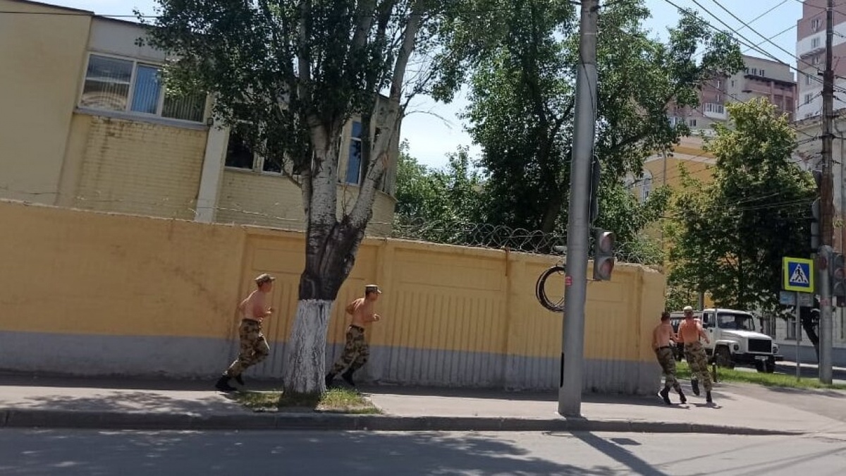    В Саратове раздетые по пояс курсанты стали звездами ИнтернетаНовости Саратова и области – Сетевое издание «Репортер64»