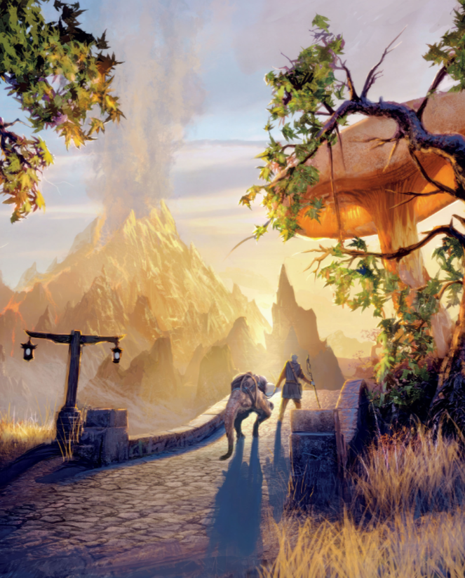 Арт из The Elder Scrolls Online: The Official Survival Guide to Tamriel