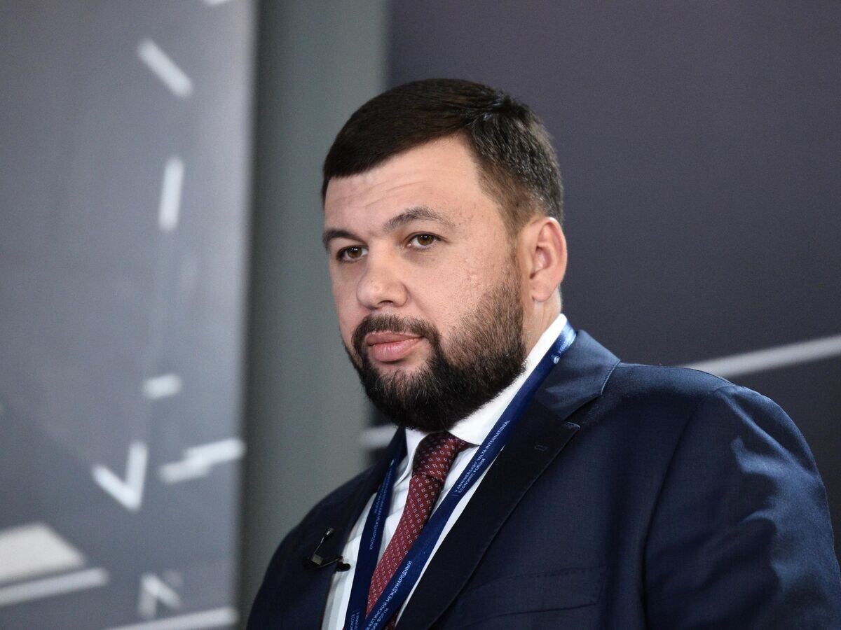    Глава ДНР Денис Пушилин© РИА Новости / Алексей Мальгавко