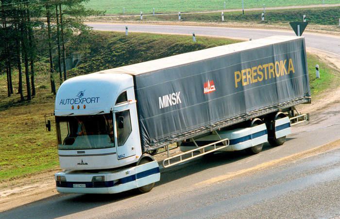 «Перестройка»: советский грузовик, покоривший Европу, но так и не ставший родным дома