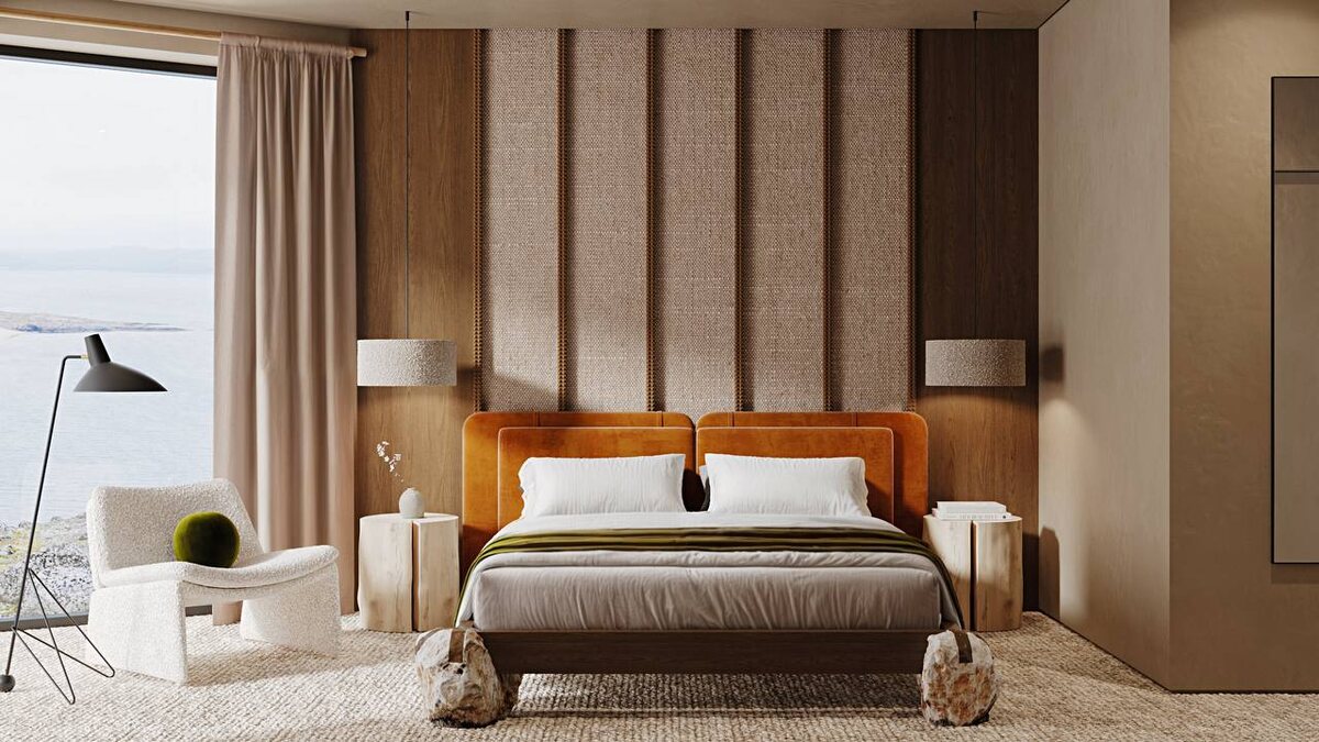 Визуализация интерьера дизайн-студии Полины Агафоновой