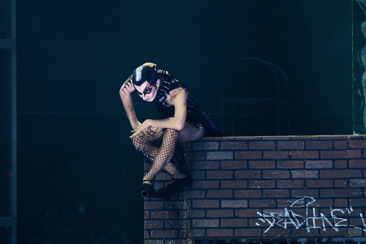 Сергей Юдин в роли Черного лебедя 