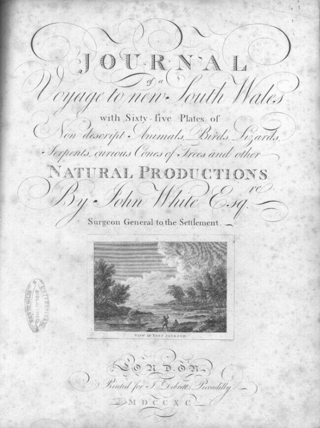 Журнал путешествия в Новый Южный Уэльс.