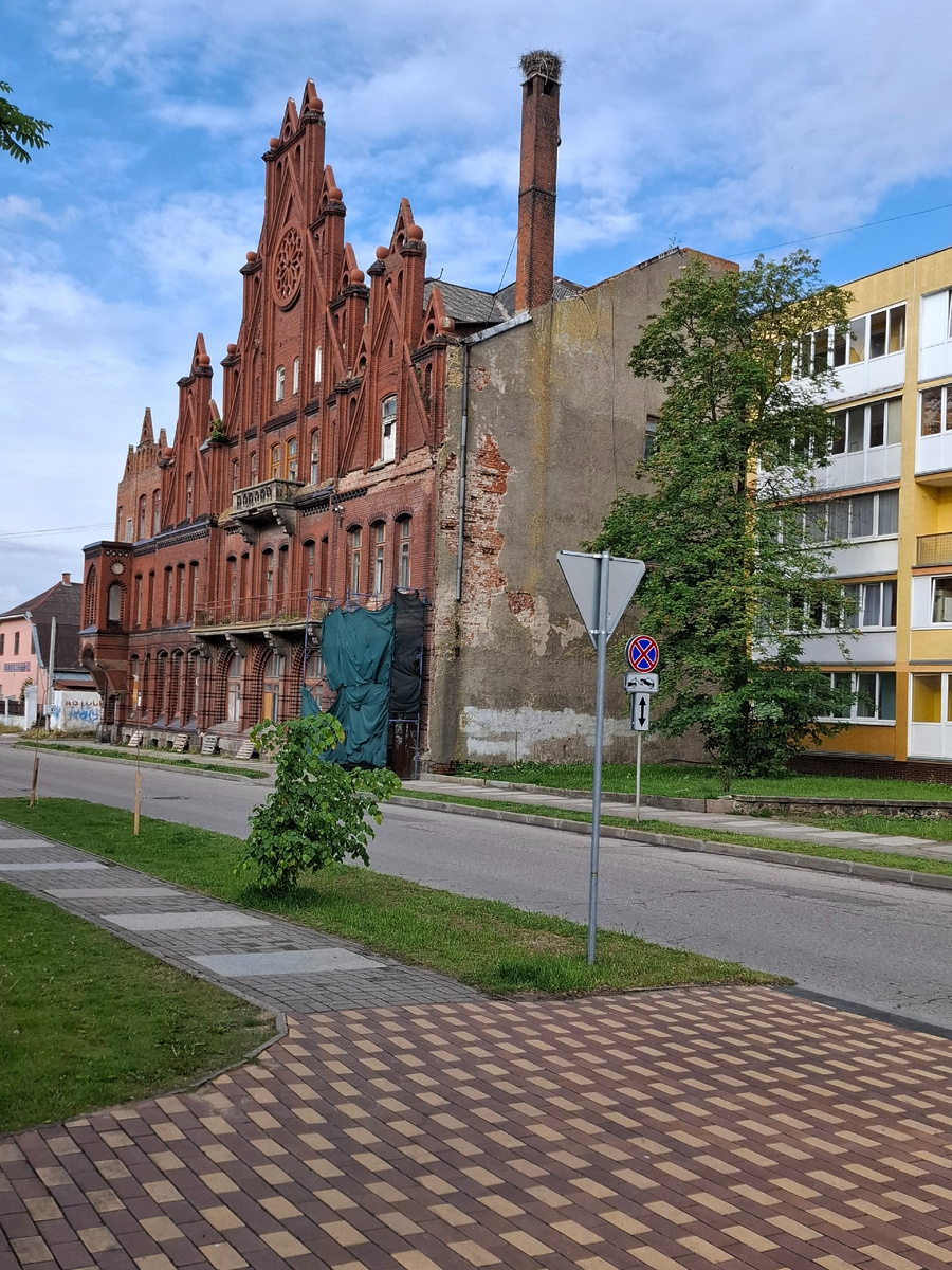 Здание народного банка. Гусев.