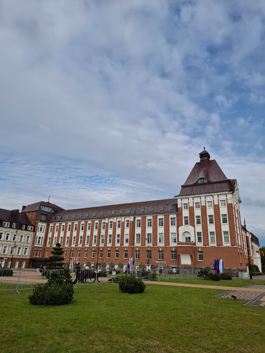 Здание правительства бывшего округа Гумбиннен. Гусев