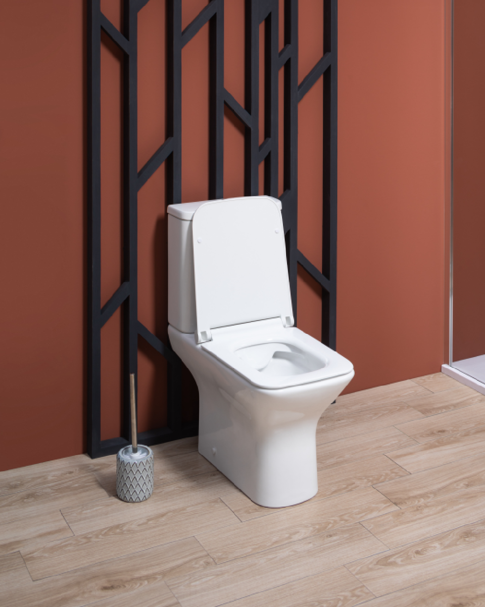 Унитаз-компакт Aquanet Rimless Cube 2-C CL-12288 в Москве