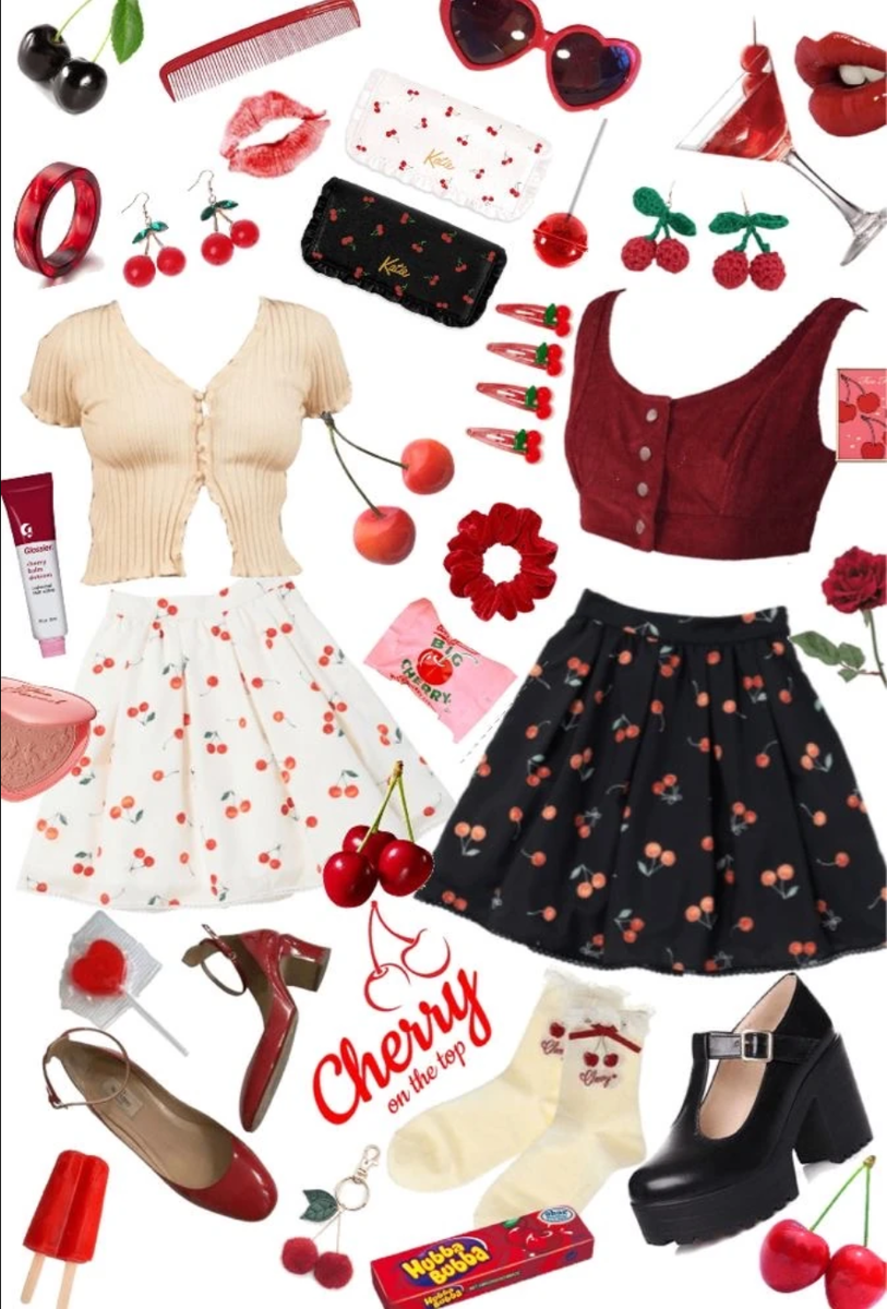 СКАЗАТЬ «ДА!» ВИШНЁВОЙ ЭСТЕТИКЕ CHERRY GIRL AESTHETIC