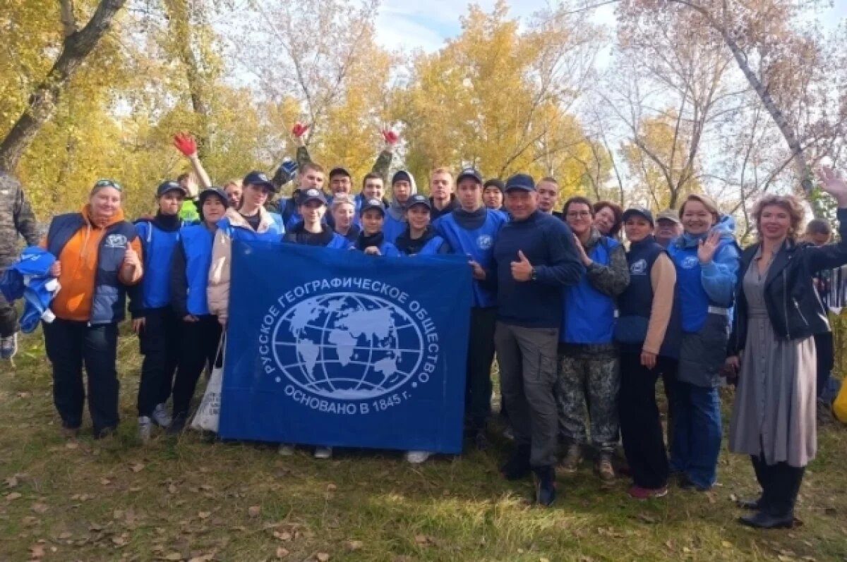    Экологическая акция «День Енисея» в Красноярске.