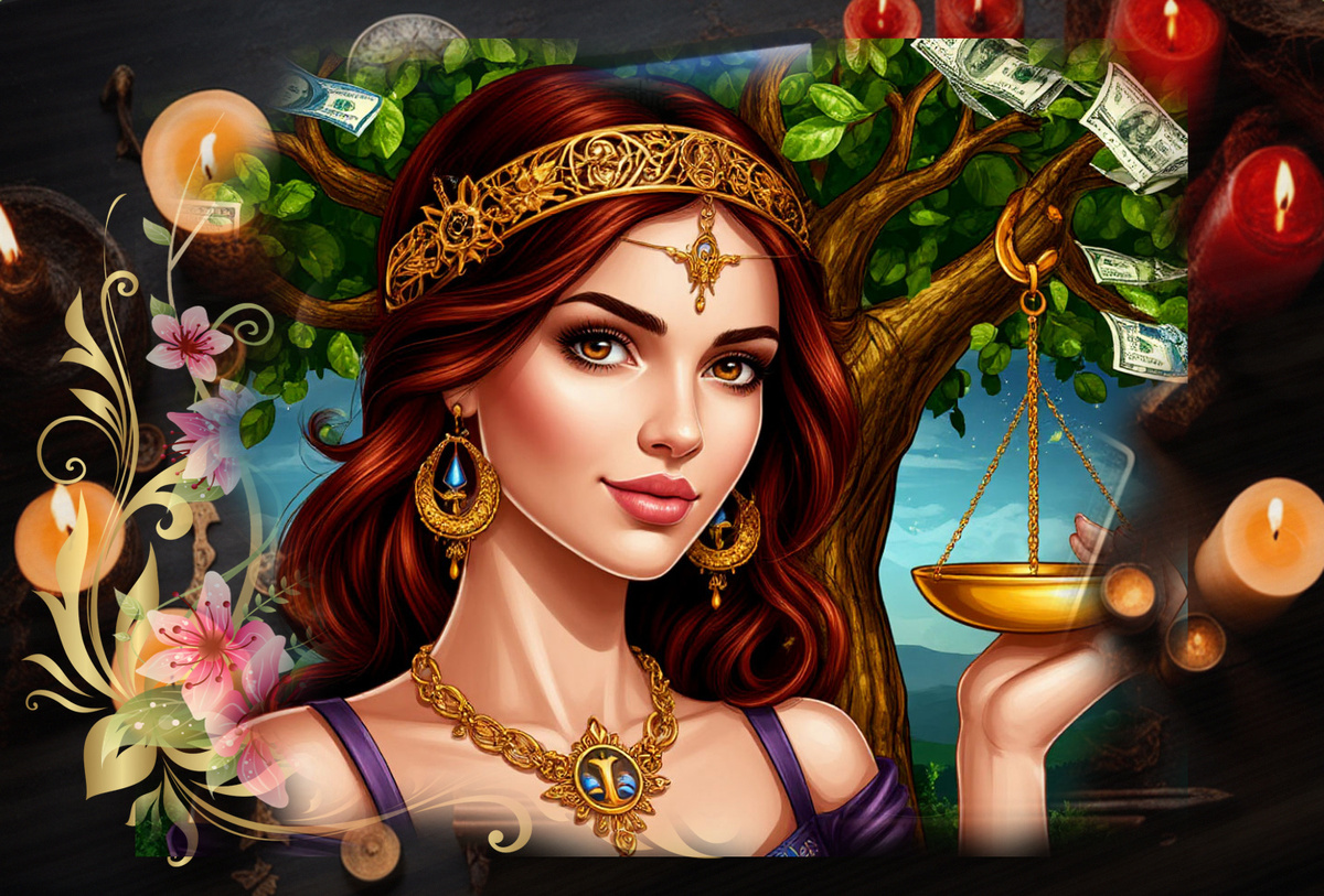 Семерка Пентаклей - Таро для Весов на июль 2025