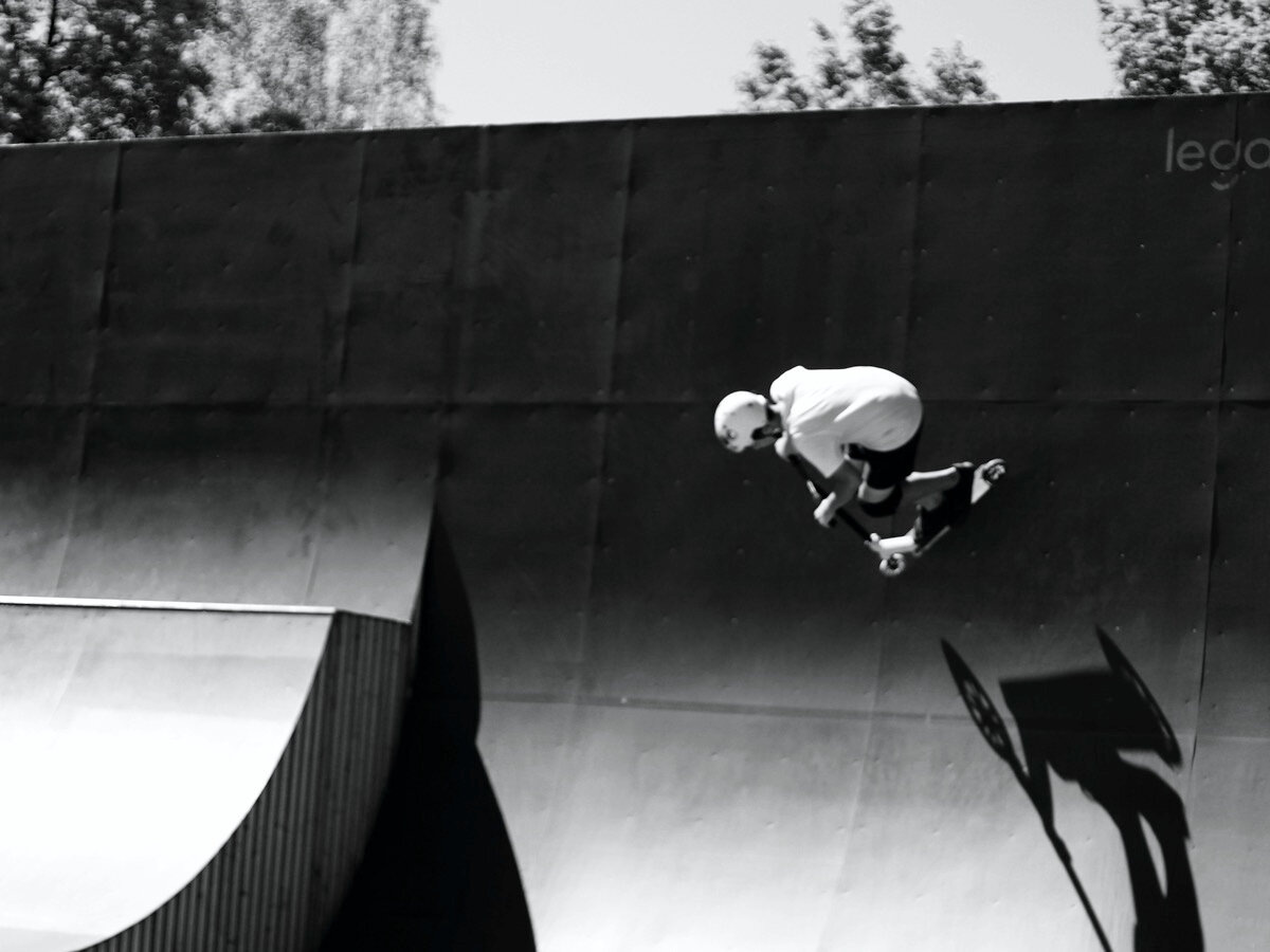 Парк — идеальное место для фотографов, которые хотят попрактиковаться в репортажной съёмке. Порой райдеры просто неуловимы для объектива фотоаппарата