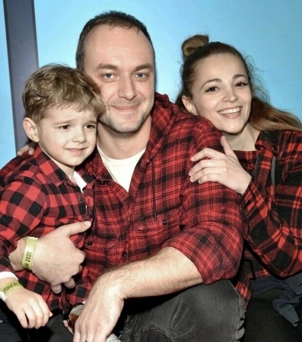 Максим Щеголев с Теоной Дольниковой