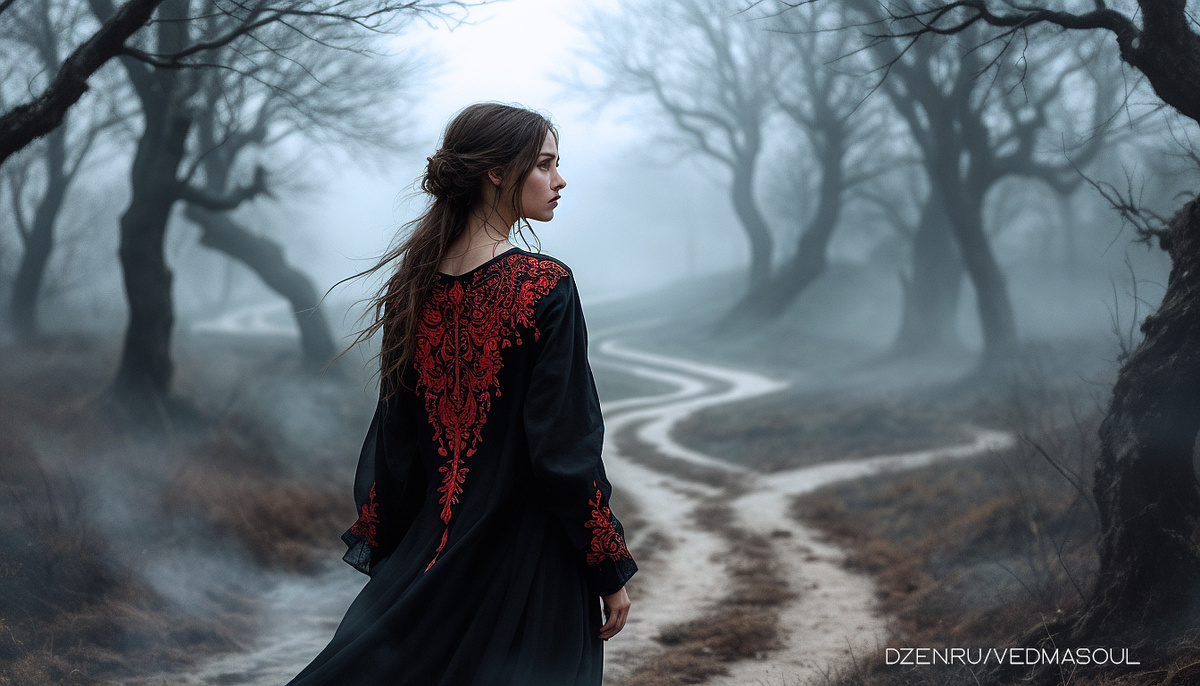 Авторское изображение @vedmasoul. Cгенерировано ИИ. Порча на карьеру, работу, сглаз