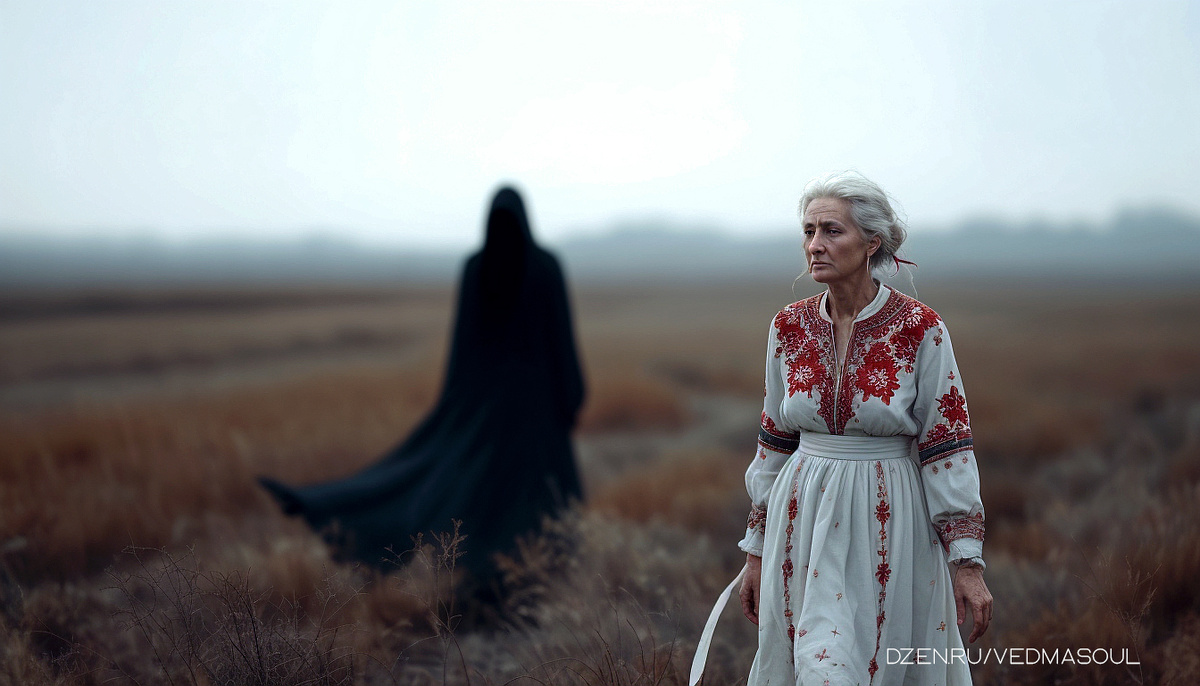 Авторское изображение @vedmasoul. Cгенерировано ИИ. Родовая порча, сущность, бес