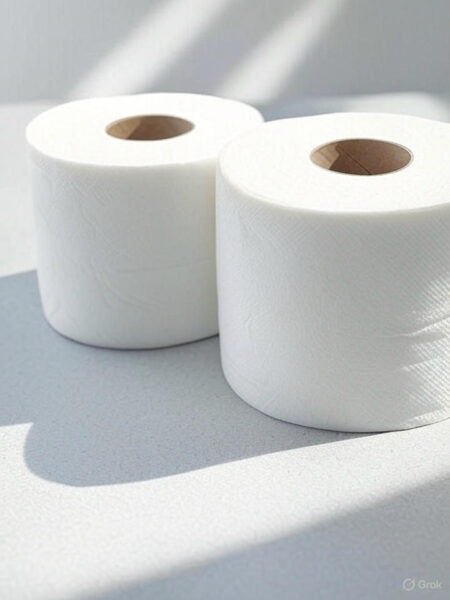Туалетную бумагу тоже будут маркировать кодами Data Matrix. Иллюстрация: ИИ