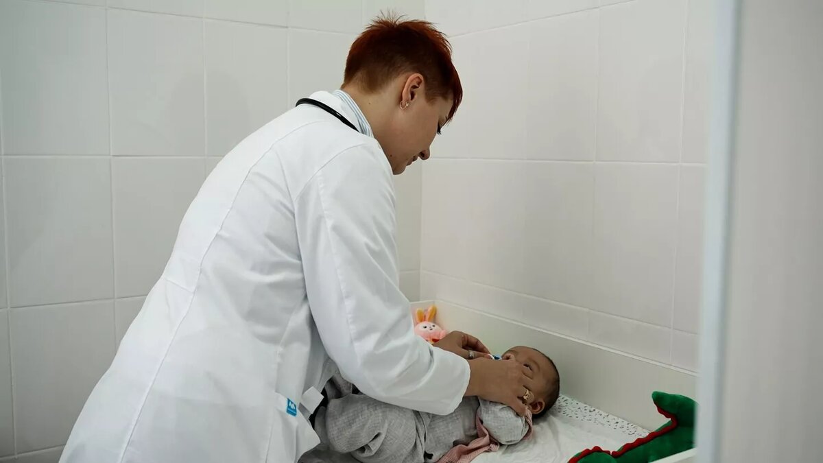 Елена Антошина врач-педиатр из Саратова в Ткуарчалской ЦРБ